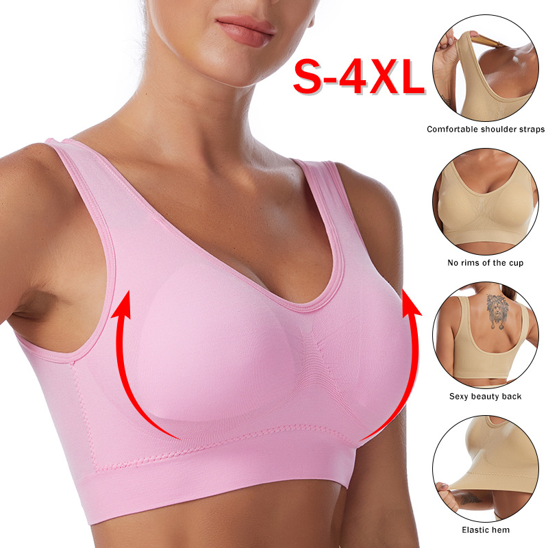 Wirefree Bra Comfort - Bra Wanita Seksi Ukuran Plus Bra