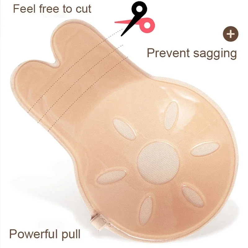 Bra Push Up Silikon Gesper Dep - Strapless Bra Adhesive ulasan dan harga